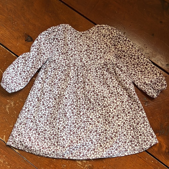 Lightweight corduroy floral dress - Picture 4 of 5